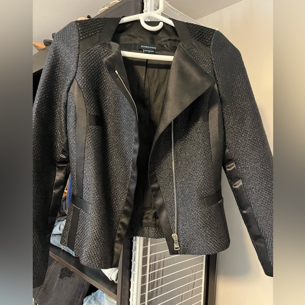 Marciano asymmetrical jacket  size 0